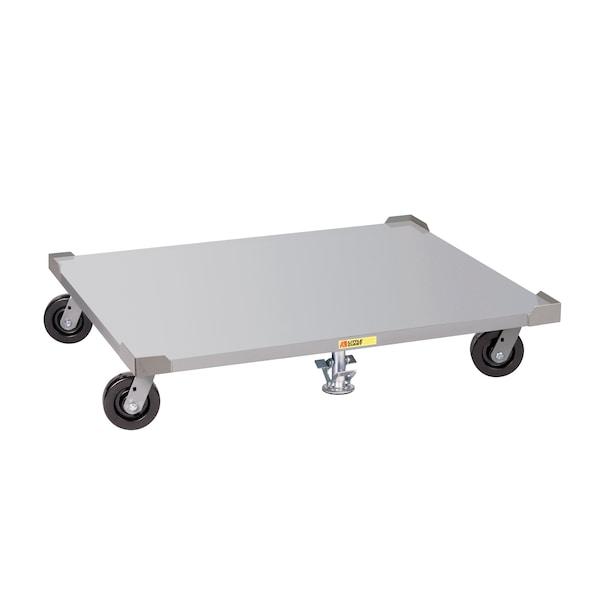 Pallet Dolly, 42"X48" Deck Size, Load Retainers, 2 Floor Locks
